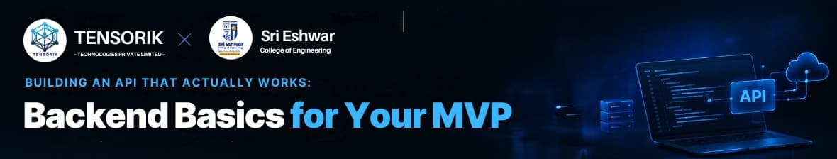 Building an API That Actually Works: Backend Basics for Your MVP